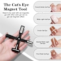 Miniatyrbild 1 av 5: Nagelmagnetset, 5 i 1 Nagelmagnetpennor med Skyddsfodral, B