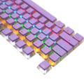 Miniatyrbild 1 av 5: PBT104 Tangentbordstangent Tvåfärgad Genomskinlig Glitterpulver Snabb Respons Tillbehörsbyte A