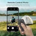 Miniatyrbild 5 av 5: Bluetooth Smart Fjärrkontroll, Universell Fjärrkontroll, Selfie Stick, Svart