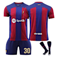 Pikkukuva 1 / 2: 23-24 Barcelona kotipaita ilman numeroa ja sukat no number socks 22