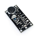Miniatyrbillede 2 af 5: 88-115MHz FM Trådløs Mikrofon Overvågningssender Modul Board Justerbar Kondensator DC 2V 9V 9mA Spænding