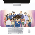Miniatyrbillede 1 af 5: Anime Detektiv Conan Spillemåtte Tilbehør Gamer Fuld Gummi Musemåtte Tæppe 2mm Tyk Tastatur Skrivebordsunderlag A6 300x900x2mm