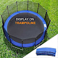 Miniatyrbild 5 av 5: Trampolinskyddsmatta Trampolinsäkerhetsdyna Rund Fjäderskydd Trampolintillbehör