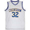 Miniatyrbilde 1 av 2: Crenshaw High School Jersey Brodert Retro Jersey Sommer Basketballuniform NO.32 M