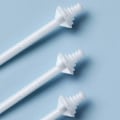 Miniatyrbilde 2 av 4: 2025 Egnet Nesevoks-pinner 60 stk Plast Nesevoks-applikatorer For Smertefri Nesehårfjerning