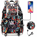 Miniatyrbild 1 av 4: Venom Fashion Tryckt Usb Ungdom Skolväska (3-20) Color-3