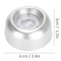 Miniatyrbillede 5 af 5: LED Lysbase Sølv Elf Farverig Lampe Lysende Holder Krystal Kugle Display Stand
