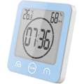 Miniatyrbilde 1 av 5: Digital LCD-skjerm Digital Vanntett Sprutsikker Baderomsveggklokke Dusjklokke Temperaturtimer