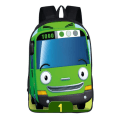 Miniatyrbilde 1 av 5: 16 tommer TAYO Buss Ryggsekk Tegneserie Barn Ryggsekk Gutter Jenter as picture