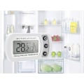 Miniatyrbild 3 av 4: Väderstation, Digital Hygrometer Termometer Klocka Fuktighetsmätare för Inomhus/Utomhusbruk
