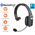 Pikkukuva 1 / 5: Langattomat Bluetooth 5.2 -vastamelukuulokkeet rekkakuskeille, puhelimille ja tietokoneille