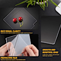 Miniatyrbilde 4 av 5: Akrylplate Klar Støpt for LED Lysbase Bord Skilt DIY Display Prosjekter Håndverk LED Lys for P