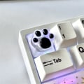 Miniatyrbild 2 av 5: Tangentbordstangent Kattfotdyna Transparent Bakgrundsbelysning RGB WASD Pil ESC Tangent OEM XDA Cherry Profil Mx Switch Black 4 Pcs