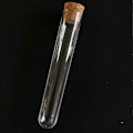 Miniatyrbilde 5 av 5: 50 stk. 20X150 mm 30 ml plastreagensrør med kork, klar bryllupsgave-rør, pakkerør