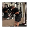 Pikkukuva 5 / 5: Triceps-vetoköysi kaapelikoneeseen, kahvat neopreenipehmusteilla, kuntosaliharjoitteluun ja -välineeksi
