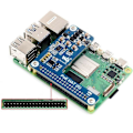 Miniatyrbild 3 av 5: för 5 PoE Expansionskort PoE HAT med Kylfodral Stöd IEEE 802.3af/at Nätverksstandard