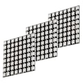 Miniatyrbillede 1 af 5: 3 x U 64 LED Matrix Panel CJMCU-8X8 Modul Kompatibel med for og for