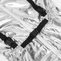 Pikkukuva 3 / 3: Astronauttiasu Aikuisille Hopeinen Avaruusmiesasu Plus Koko Naisille Avaruuspuku Juhlapuku Astronauttipuku Aikuisille Valkoinen woman L