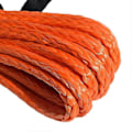 Miniatyrbillede 4 af 5: Syntetisk spilwire, Orange 1/4 X 50ft Syntetisk spilwire line kabel til ATV UTV SUV lastbil båd W-Yvan