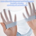 Miniatyrbild 3 av 5: Ultra tunna sömlösa underkläder i is-silke för damer, plus size blue I