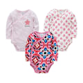 Miniatyrbild 3 av 5: Beibei pyjamas ren bomull mjuk 0-12m baby 2/3/4 stycken Army Green 6-9M