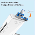 Pikkukuva 2 / 5: OTG SD TF Type C Micro-SD -kortinlukija Type C - USB OTG -sovitin B