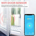 Miniatyrbillede 4 af 5: ZigBee Vibrationssensor til Hjemmesikkerhed Dør Vindue Indbrudsalarm Detektor Kompatibel med Smart Life APP