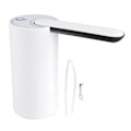 Miniatyrbilde 1 av 5: Bærbar Elektrisk Vanndispenserpumpe - Sammenleggbar Design, USB-Lading, Smart Touch, Automatisk Drikkevannspumpe (Hvit)
