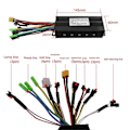 Miniatyrbilde 5 av 5: Elektrisk Sykkel 36V/48V 30A 750W 1000W 2 Modell Sinusbølgekontroller EN05 LCD-Display for Elsykkel