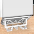 Miniatyrbillede 2 af 4: Laptop Holder Stærk Bæreevne Effektiv Varmeafledning Foldbart Skrivebord Notebook Holder Stand Kompatibel Kontor La