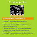 Pikkukuva 4 / 5: BBC Microbit Go Aloituspakkaus BBC DIY Projektit Ohjelmoitava Oppimisen Kehityskortti Suojakuorella