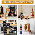 Miniatyrbild 2 av 5: Kaffesirapspump - Återanvändbar och pålitlig dispenser för hemmabruk - Ersättning för sirapsflaskor