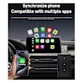 Pikkukuva 1 / 5: Auton USB Ai Box 2-in-1 Langaton Carplay Android Auto -sovitin Auton Älykäs Ai Box Auton Langallinen CarPlay Wi-Fi:iin