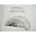 Miniatyrbilde 4 av 5: Semilac Neglelakk Lampe UV LED Manikyr Pedikyr Hybrid Geler 24in/48