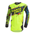 Miniatyrbillede 1 af 2: FOX sommer udendørs cykeltøj rund hals langærmet hurtigtørrende åndbar T-shirt green L