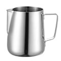 Miniatyrbillede 1 af 5: 350ml/600ml/900ml (12oz/20oz/32oz) Mælkekande i rustfrit stål til kaffe, mælkeskummer, cappuccino og latte (Sølv 12oz/350ml)