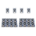 Miniatyrbild 2 av 5: 20 st 5V Litiumbatteri Laddningskort Modul Typ-C Gränssnitt Laddningsskydd
