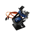 Miniatyrbilde 4 av 5: 1 Sett Dobbel Akse Servo Gimbal Anti-Vibrasjons Kamera Plattform Feste PTZ Pan/Tilt med 2 stk 9G Servo fo