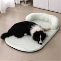 Miniatyrbillede 3 af 5: Aftagelig Hunde Kat Is Kølemåtte Selvkølende Stof Kæledyr Sommer Sove Seng Vaskbar Køle Sofa
