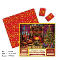 Miniatyrbilde 1 av 5: Adventskalender 2023 Julemotiv Puslespill 24 Dagers Julepuslespill Nedtellingskalendere Over 1000 Brikker Puslespill 3