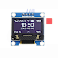 Miniatyrbild 2 av 5: 0.96 tum IIC I2C Seriell GND 128X64 OLED LCD LED Display Modul SSD1306 för arduino Kit vit Display Boris