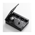 Miniatyrbilde 5 av 5: Svart Retro Stereo Kassettspiller Walkman Kassettbånd Musikk Audio Auto Revers Med Bluetooth