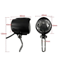 Miniatyrbillede 3 af 5: Elcykel 36V 48V Forlygte Forlygter Baglygter Bag Advarselslys LED Nat Spotlight Forlygte