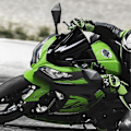 Pikkukuva 4 / 5: Moottoripyörän Tuulilasi Double Bubble Ninja 300 EX300 2013-2017 Moottoripyörätarvikkeet