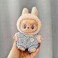 Miniatyrbild 1 av 5: Original Andra Generationens Labubu Monster Have A Seat Serie Söt Docka Klädleksak Ornament Endast Kläder Söt Dockleksak Present-Labubu 8