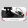 Miniatyrbillede 5 af 5: ODDOR Simuleret Racing Modifikation DIY Pedal Gasjustering Justerbar Dæmpningssæt til Thrustmaster T300/