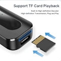 Miniatyrbillede 5 af 5: Bluetooth 5.4 Audio Receiver Transmitter 2 i 1 Trådløs 3.5mm Jack