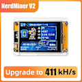 Miniatyrbild 2 av 5: NMMiner NerdMiner V2 411KH/S Hashrate ESP32 2.8 Tum Smart Display BTC Solo Lotteri Miner Bitcoin Krypto Lotteri Miner