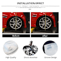 Miniatyrbillede 5 af 5: 2 stk. Bil Fjeder Kofanger Power Auto-buffere Pude Fjederophæng Gummi Buffer Til Alle 22mm D