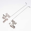 Miniatyrbillede 3 af 5: Udskiftnings LCD Hængsel Venstre + Højre Til Lenovo U31-70 E31-70 E31-80 SZRH A-B